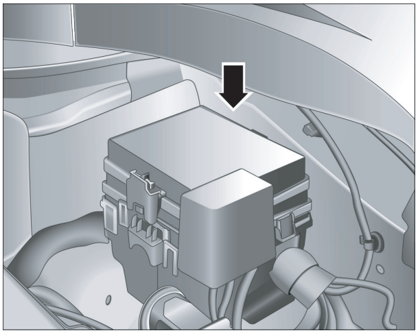 engine compartment fuse box location