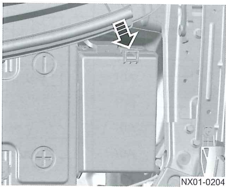 Engine Compartment Fuse Box Location