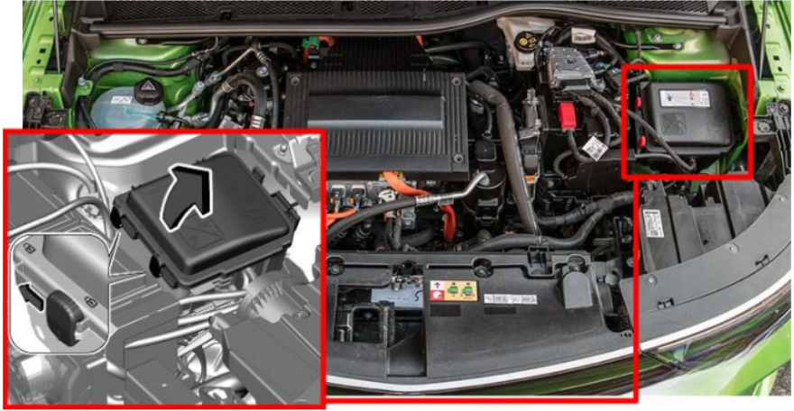 Engine Compartment Fuse Box Location
