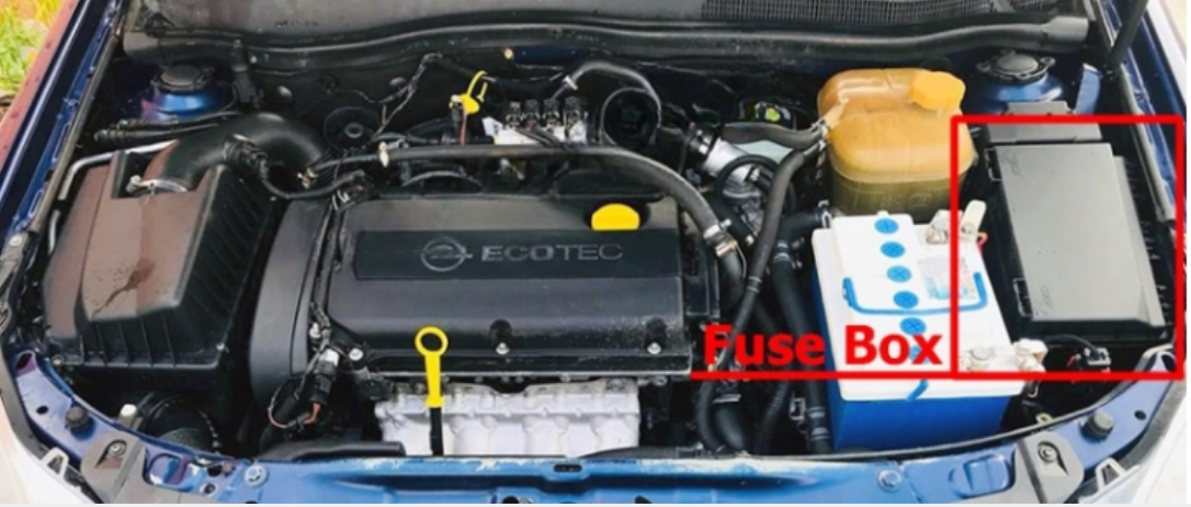 Engine Compartment Fuse Box Location