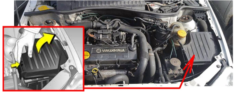 Engine Compartment Fuse Box Location
