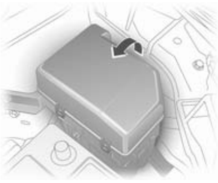 Engine Compartment Fuse Box Petrol engines Location