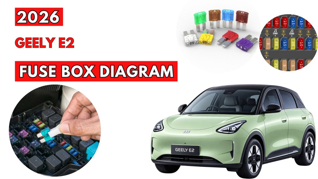 Geely E2 2026 Fuse Box Location & Diagrams
