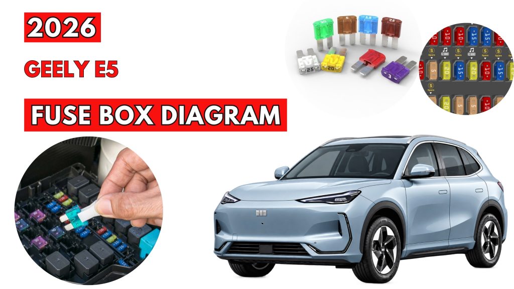 Geely E5 2026 Fuse Box Location Diagrams