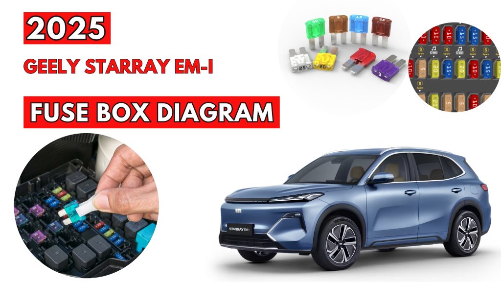 Geely STARRAY EM-i 2025 Fuse Box Location & Diagrams