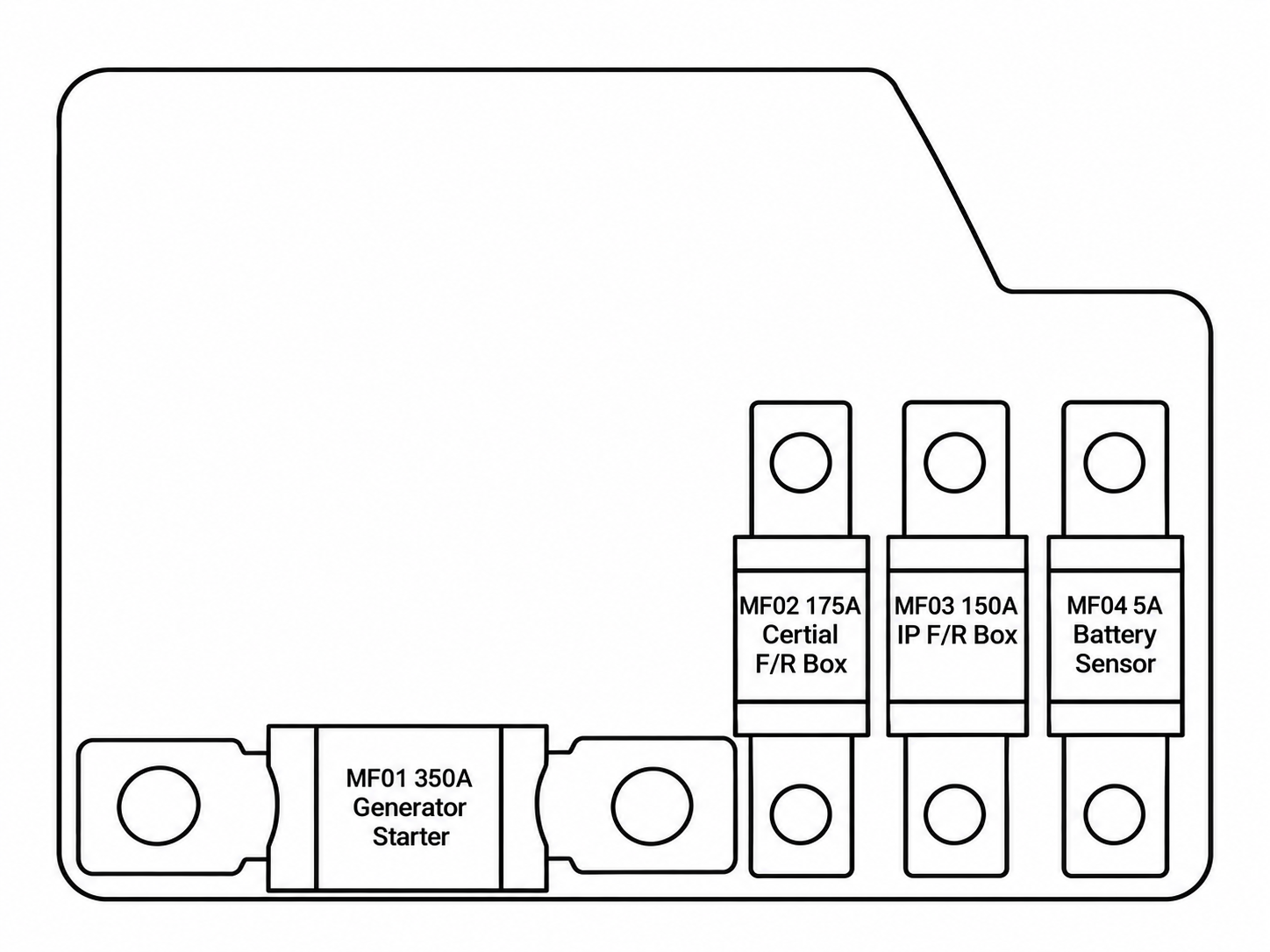 JAECOO J7 (2023 - 2026) ENGINE POWER FUSE BOX