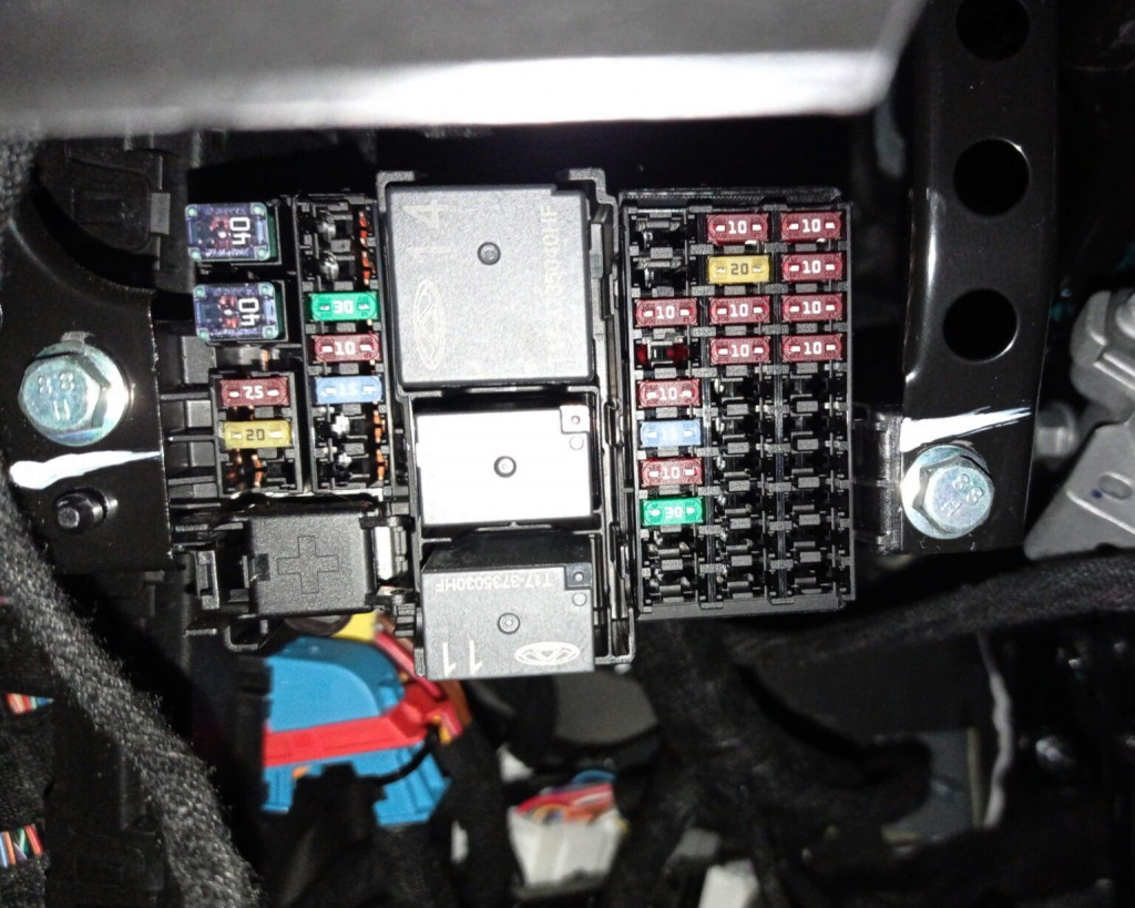 JAECOO J7 (2023 - 2026) PASSENGER COMPARTMENT DIAGRAM