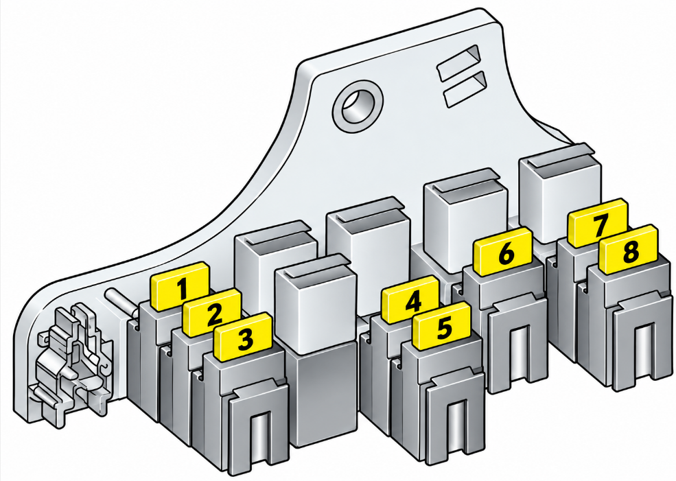 Load Compartment Fuse Box Diagram (Version A)