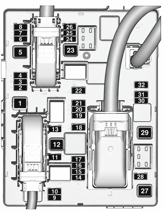 Load Compartment Fuse Box Diagrams
