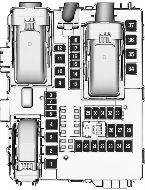 Load Compartment Fuse Box Diagrams