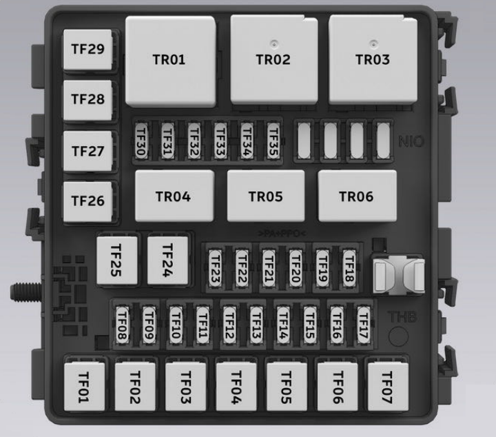 Luggage Compartment Fuse Box Diagram
