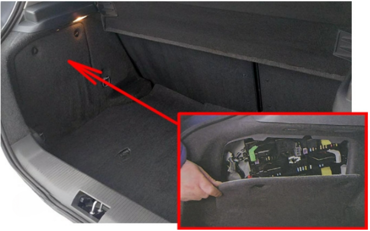 Luggage Compartment Fuse Box Location
