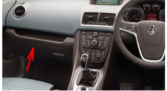Passenger Compartment Fuse Box right-hand Location
