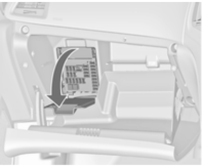 Passenger Compartment Fuse Box right-hand drive vehicles