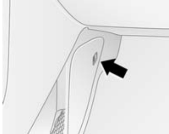 Passenger Compartment open the cover Location