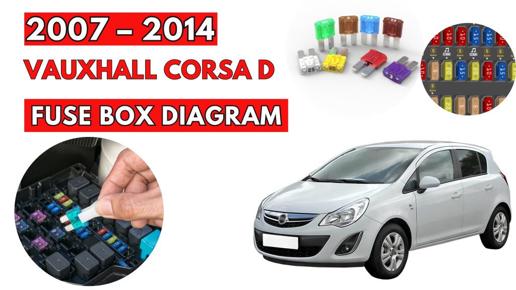 Vauxhall Corsa D (2007–2014) Fuse Box Location & Diagrams