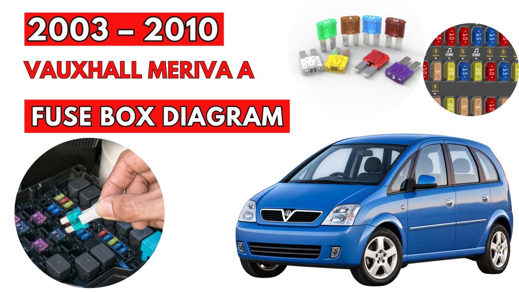 Vauxhall Meriva A (2003–2010) Fuse Box Location & Diagrams