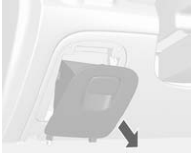 Vauxhall Mokka (2012–2016) Passenger Compartment Fuse Box Location
