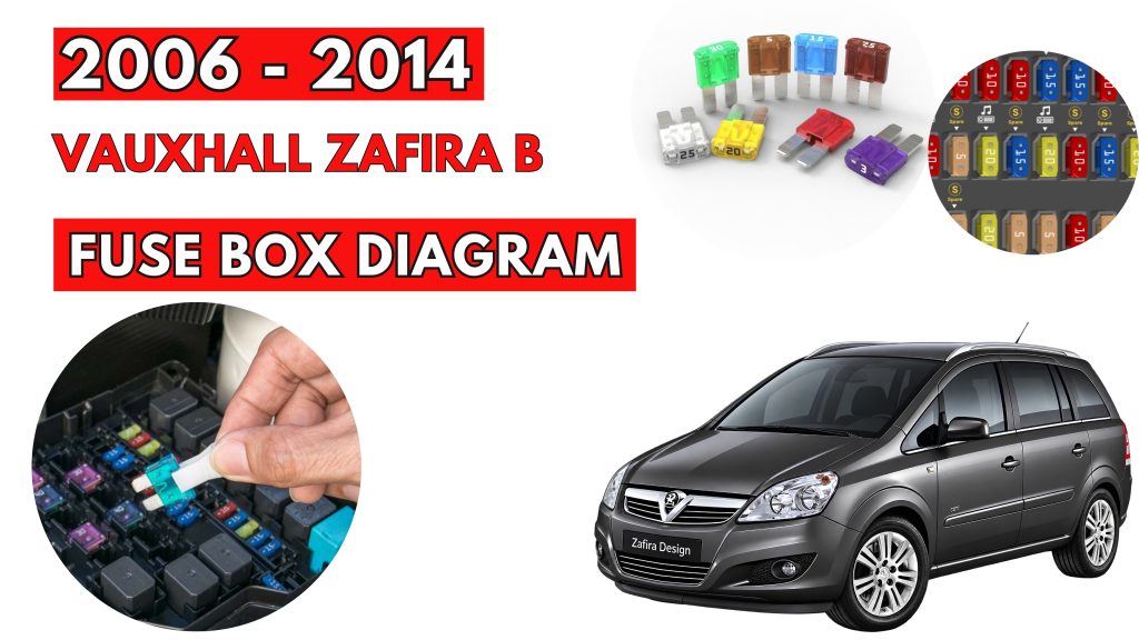 Vauxhall Zafira B (2006-2014) Fuse Box Location & Diagrams